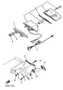 XTZ660 (20KW) Фонарь