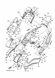 XP500A サイドカバ-