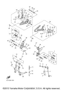 FZS1SC Подножки