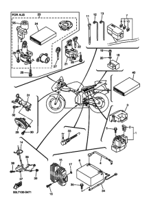 YZF-R6S Equipo electrico