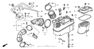 VT1100T Воздушный фильтр