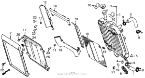 GL1200I Радиатор