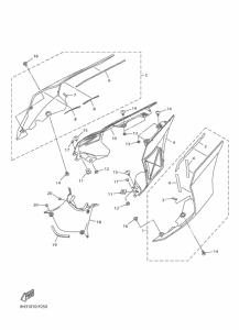 YZF-R1 RaceBase サイドカバ-