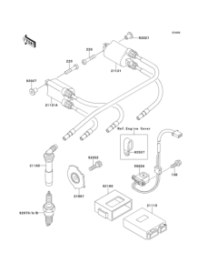 ZX400 Система зажигания