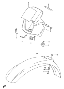 TS50 Фара головного света