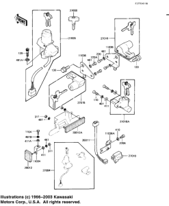 KZ1100 Замок зажикания