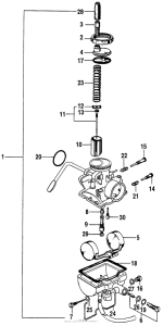 SL90 Carburetor (keihin)