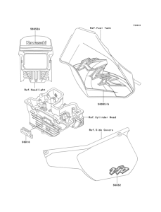 KL250 Decals(kl250-d19)