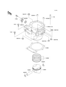  Цилиндр и поршни