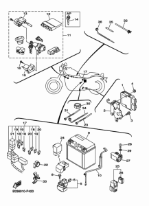 XVS950CU エレクトリカル 2