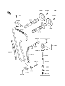 EX250 Распредвал