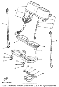 XT350U Приборы
