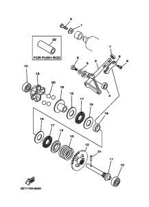 YZ125 Корпус / кузов компл governor