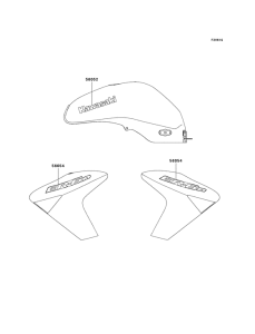 ER650 Наклейки