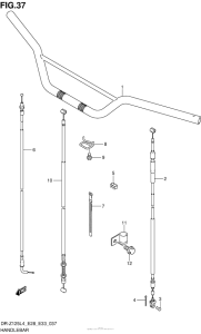  Handlebar (Dr-Z125L4 E28)