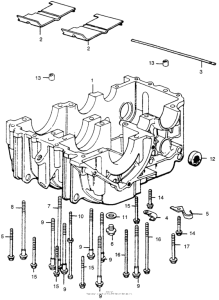 CL360 Lower crankcase