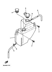 RT100 RT100J Бак масляный