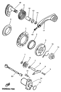YN50R Стартер