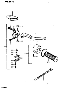 TS100 Right handle switch