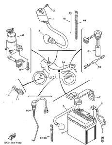 TDR125 Электрика 1
