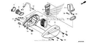 VT750C2B Воздушный фильтр