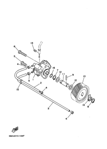 TZR250 ｵｲﾙﾎﾟﾝﾌﾟ 1