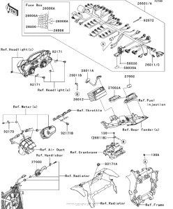ZX600 Электрика