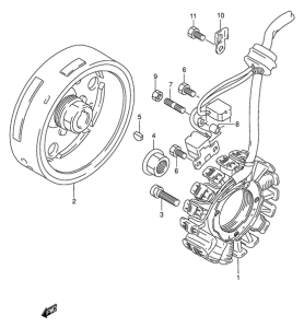 DR350 Зажигание