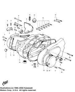 KH100 Крышки двигателя