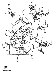 YZF750SP YZF750SPF Cowling comp