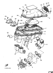 XT600Z Впускная система