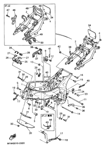FZR400RR ﾌﾚｰﾑ 1