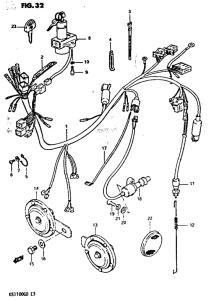GS1100 Жгут проводов