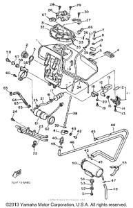 FZX700TC Топливный бак
