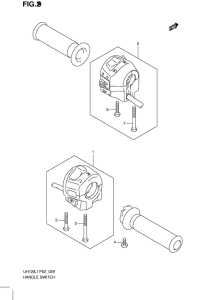 UH125 Рулевой переключатель