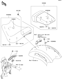 VN2000 Сиденье
