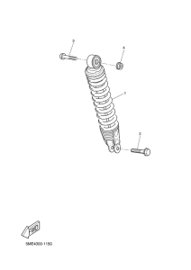 YQ100 Задняя подвеска