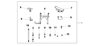 XL1000V Stand main assy