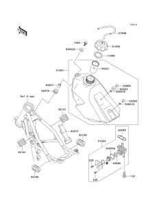  Топливный бак