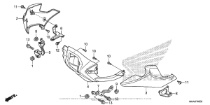 NC700X Under Cowl (1)