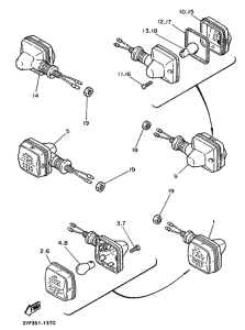 XTZ660 Поворотники