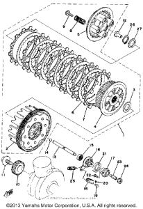 XS400H Сцепление