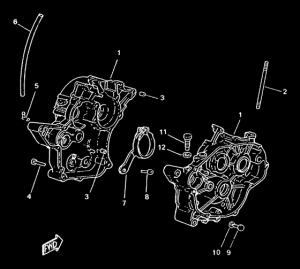 TZR50 - carter