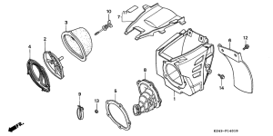 CR125R Воздухоочиститель