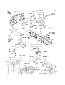 ZX636 Электрика