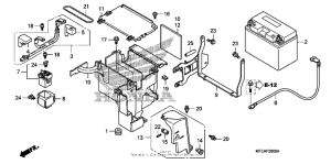 VT750C2B Battery (vt750c2f / c2b)