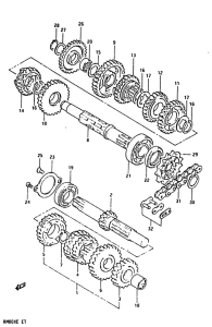 RM80 Трансмиссия