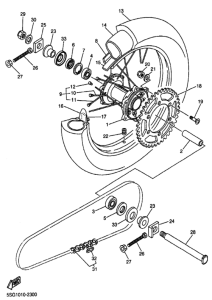  Переднее колесо