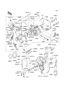 VN1500 Accelerator assy