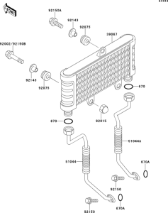 ZR750 Масляный картер